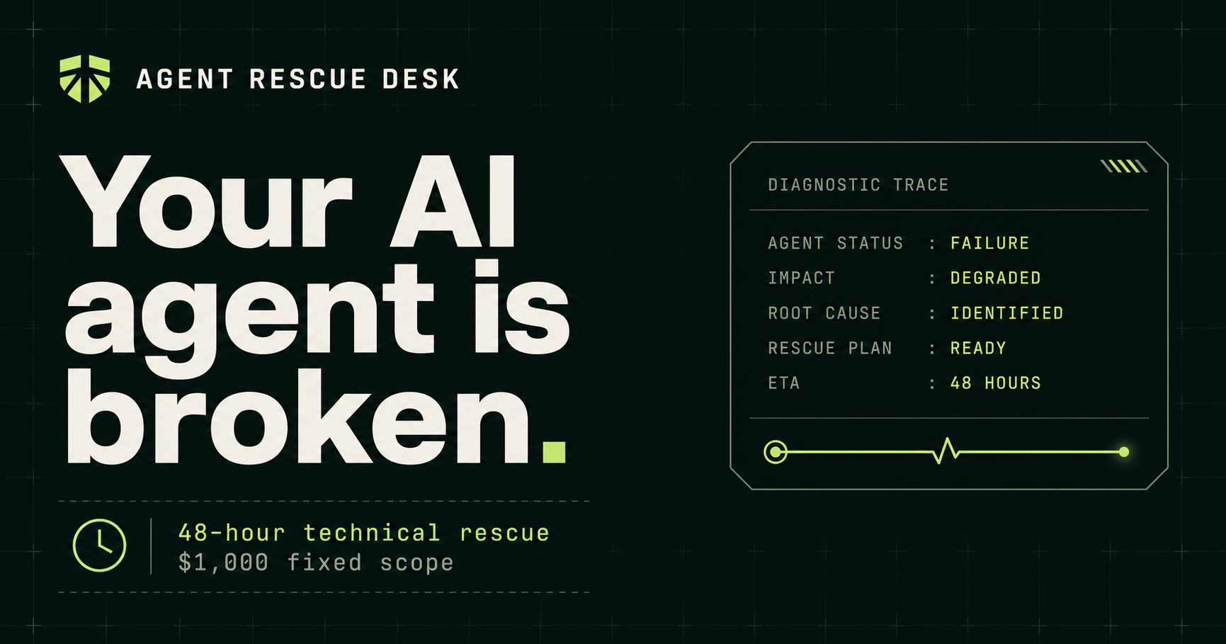 Agent Rescue Desk Production Triage icon
